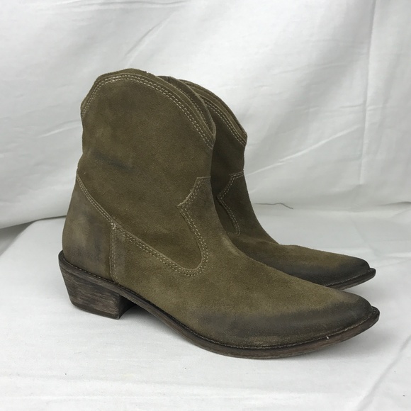 mia suede booties
